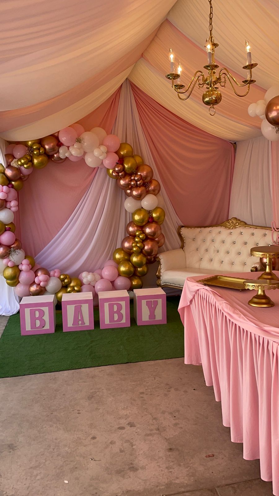 Baby Shower - Sillón doble