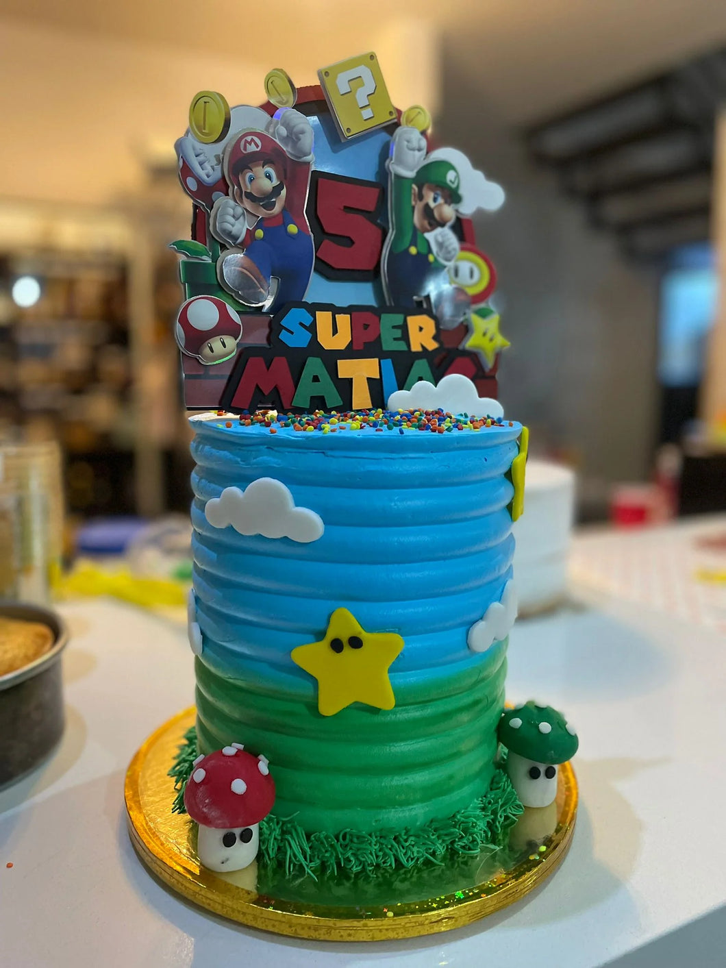 Cake Mario Bro's